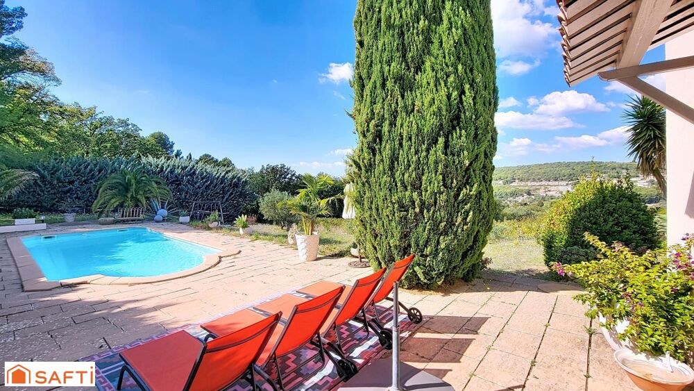 Maison T5 en campagne avec piscine et vue dégagée