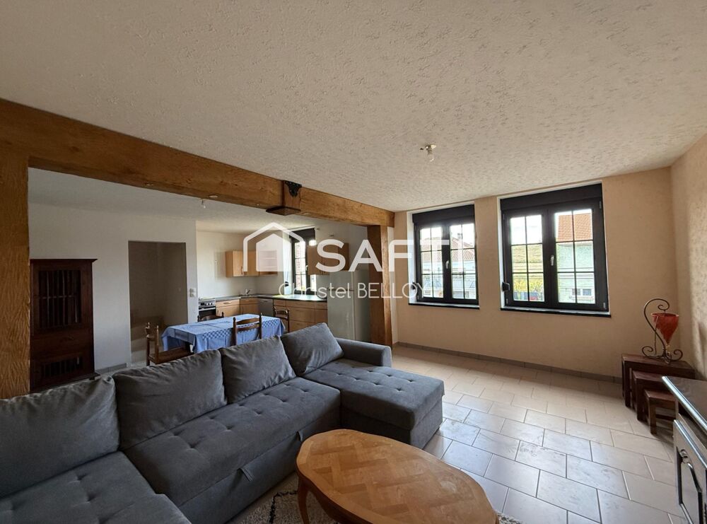 Location Appartement T4 meublé de 94m2 -  3 chambres + garage Hoste