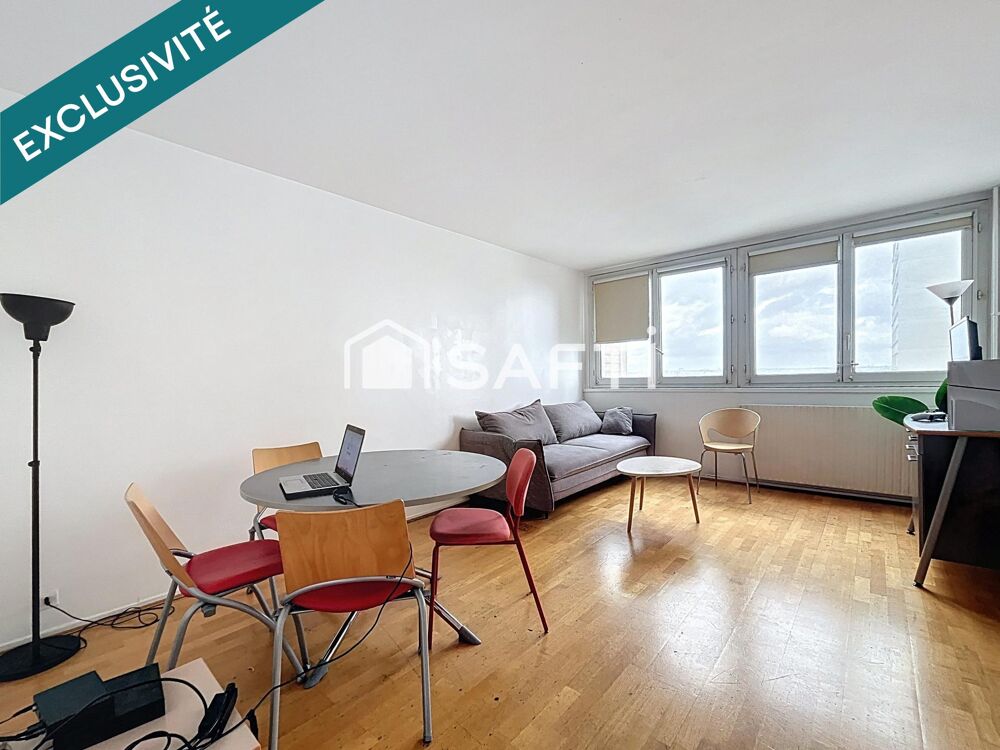 Vente Appartement F4 80m² vue plein ciel au coeur du quartier Olympiades Paris 13