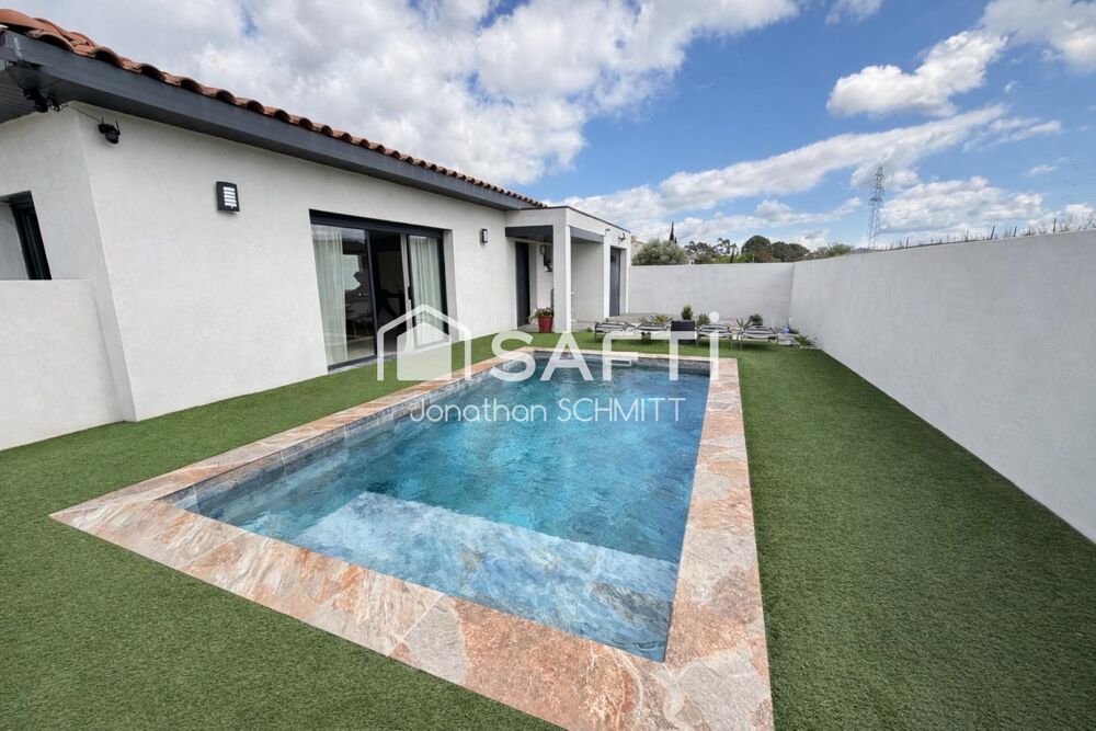 Vente Maison Villa 220 m² face vignes avec piscine Cazilhac
