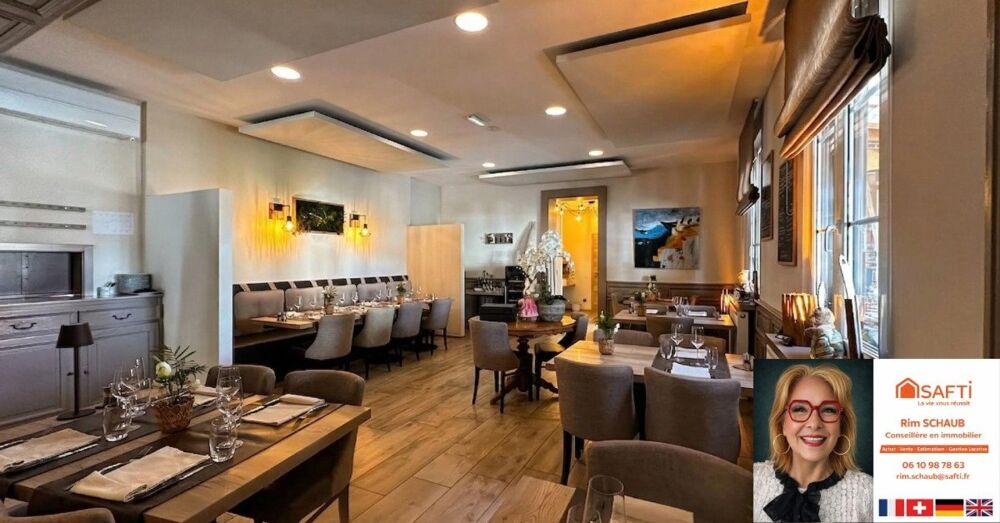   Opportunité Rare : Restaurant de Prestige au Cœur des Trois Frontières - Fonds de Commerce 