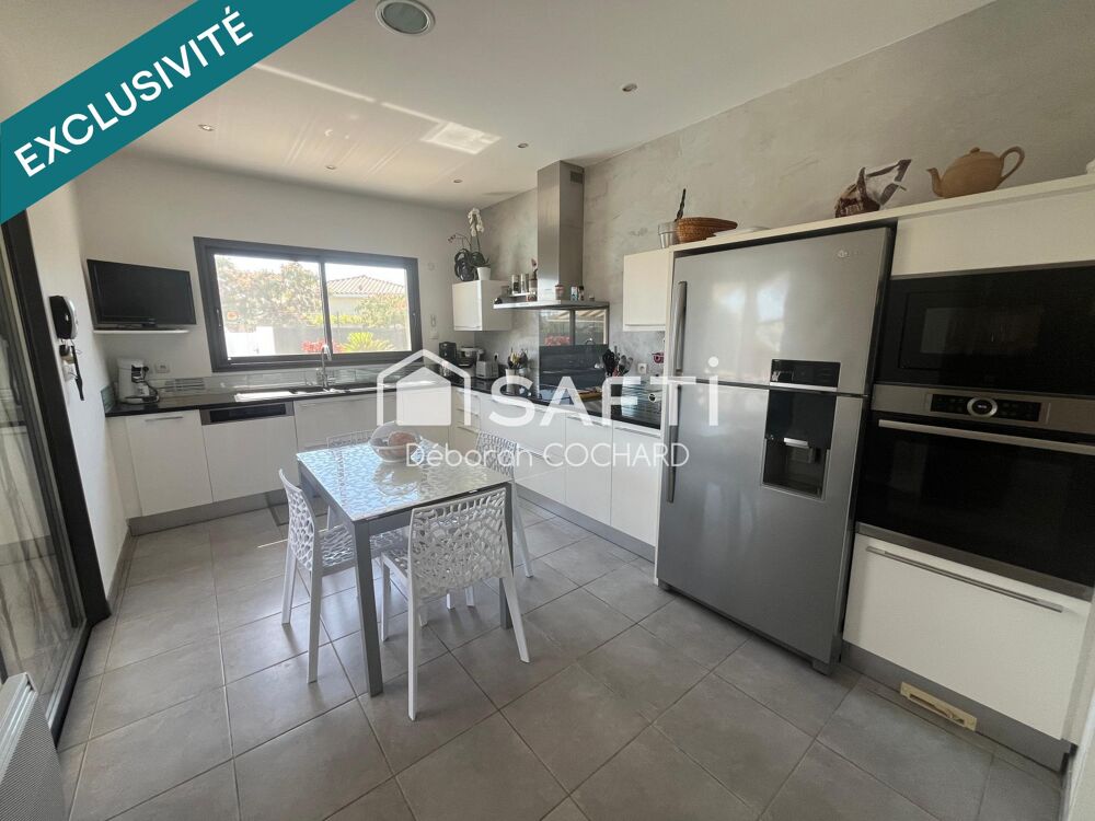 Vente Maison JACOU –Superbe villa contemporaine haut de gamme 150 m² avec piscine, pool-house et terrain de 902 m² sans vis-à-vis Jacou