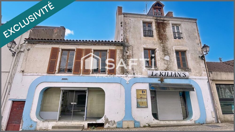 Vente Immeuble Exclusivité - Immeuble Commercial à Rénover en Habitation - 185m² - à CHAMPS ST PERE Le champ-saint-pere