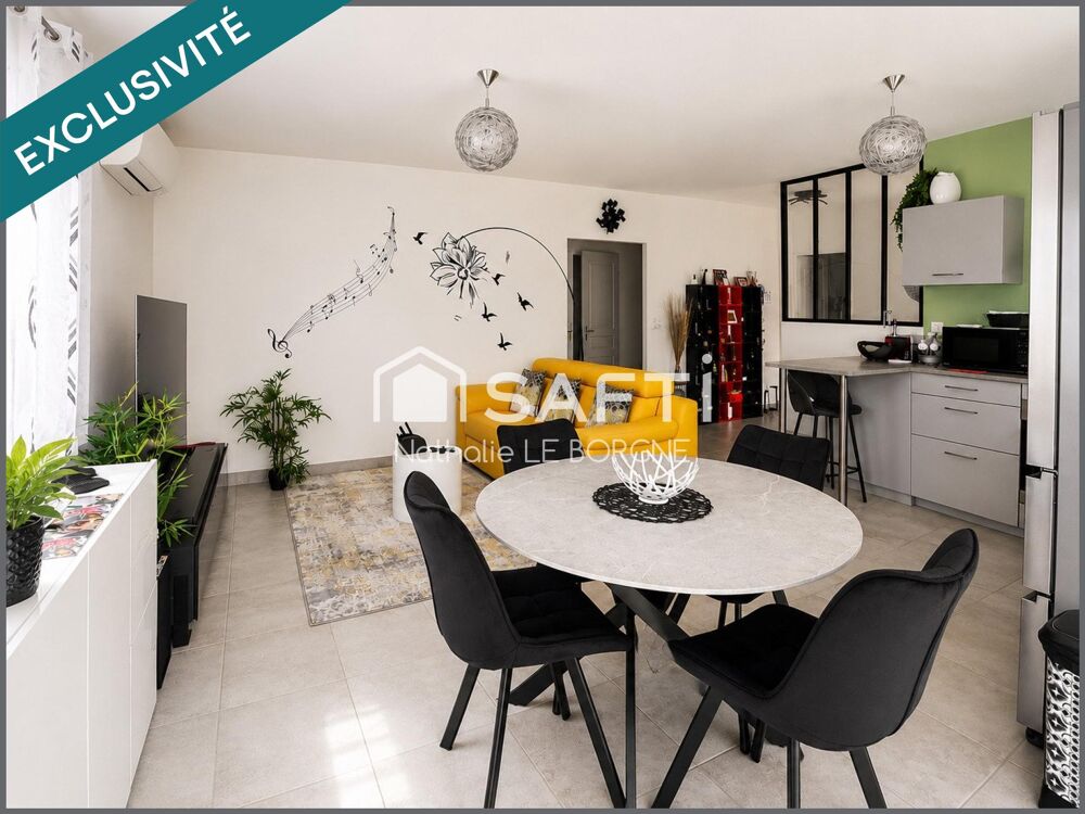 Jolie maison de plain pied avec garage