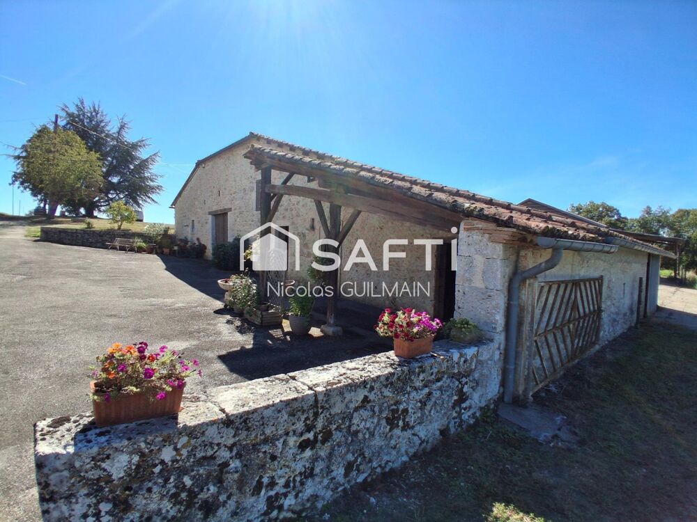 Vente Maison Domaine de caractère de 200m² avec pigeonnier Sainte-colombe-de-villeneuve