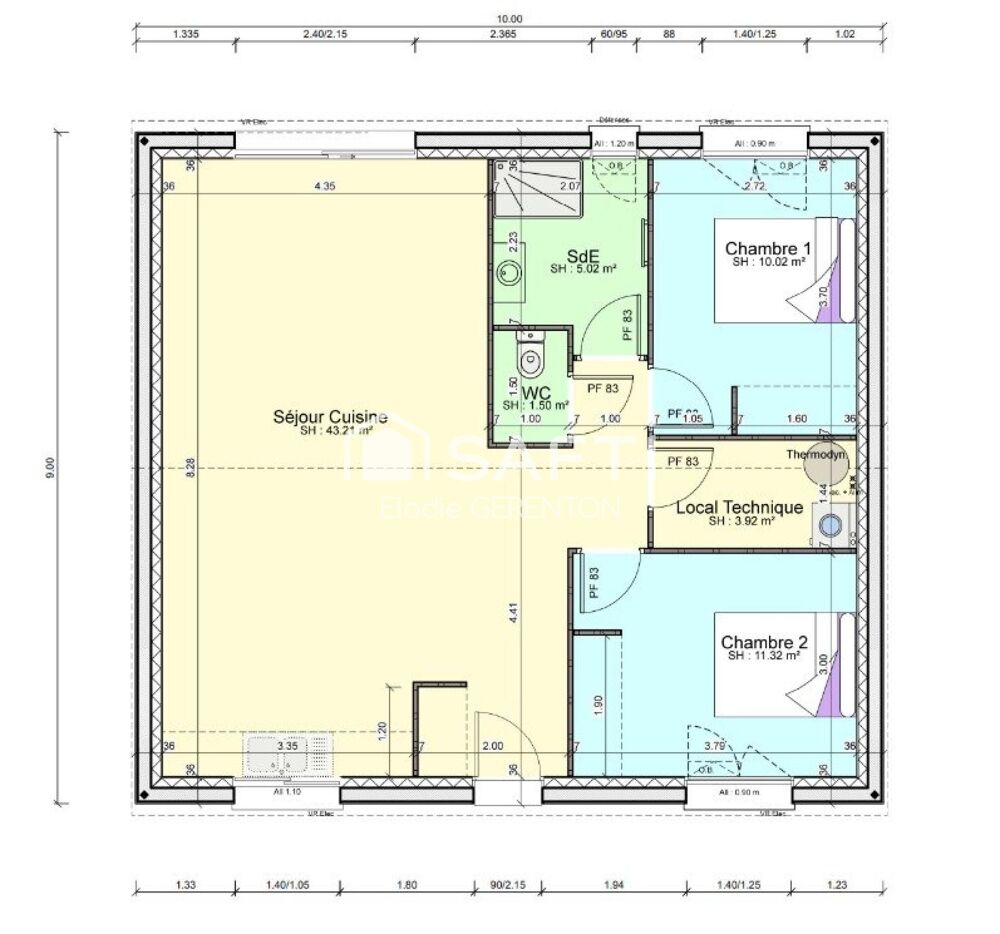 Vente Terrain Terrain pour projet villa 3 faces Marquixanes