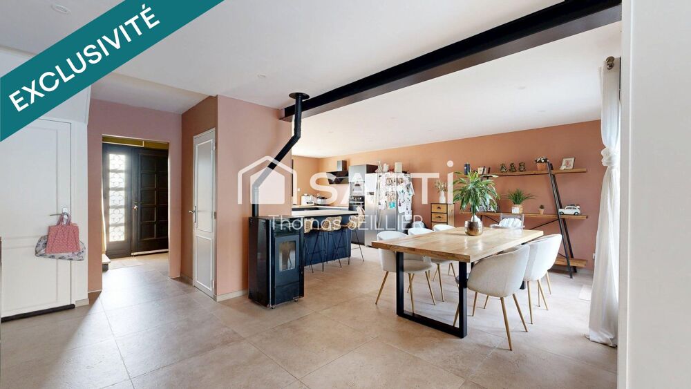 Vente Maison Maison familiale de 114 m² – 3 chambres – Jardin exposé Sud-Ouest – Garage Fretin