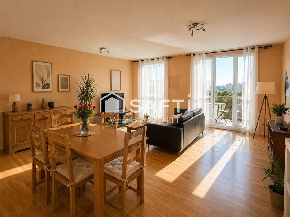 Vente Appartement Appartement lumineux 3 pièces avec double cave Joue-les-tours