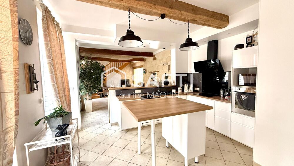 Maison en pierre vendu avec un appartement loué