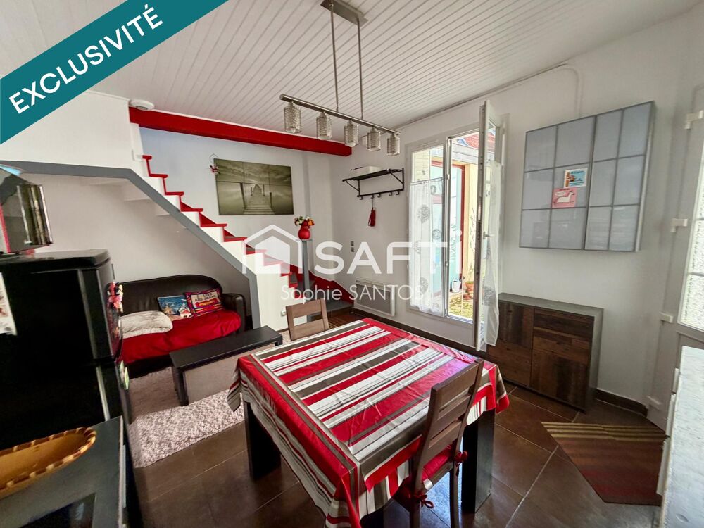 Vente Maison 2 pièces - duplex - 35 m2 - centre ville Neuilly-plaisance