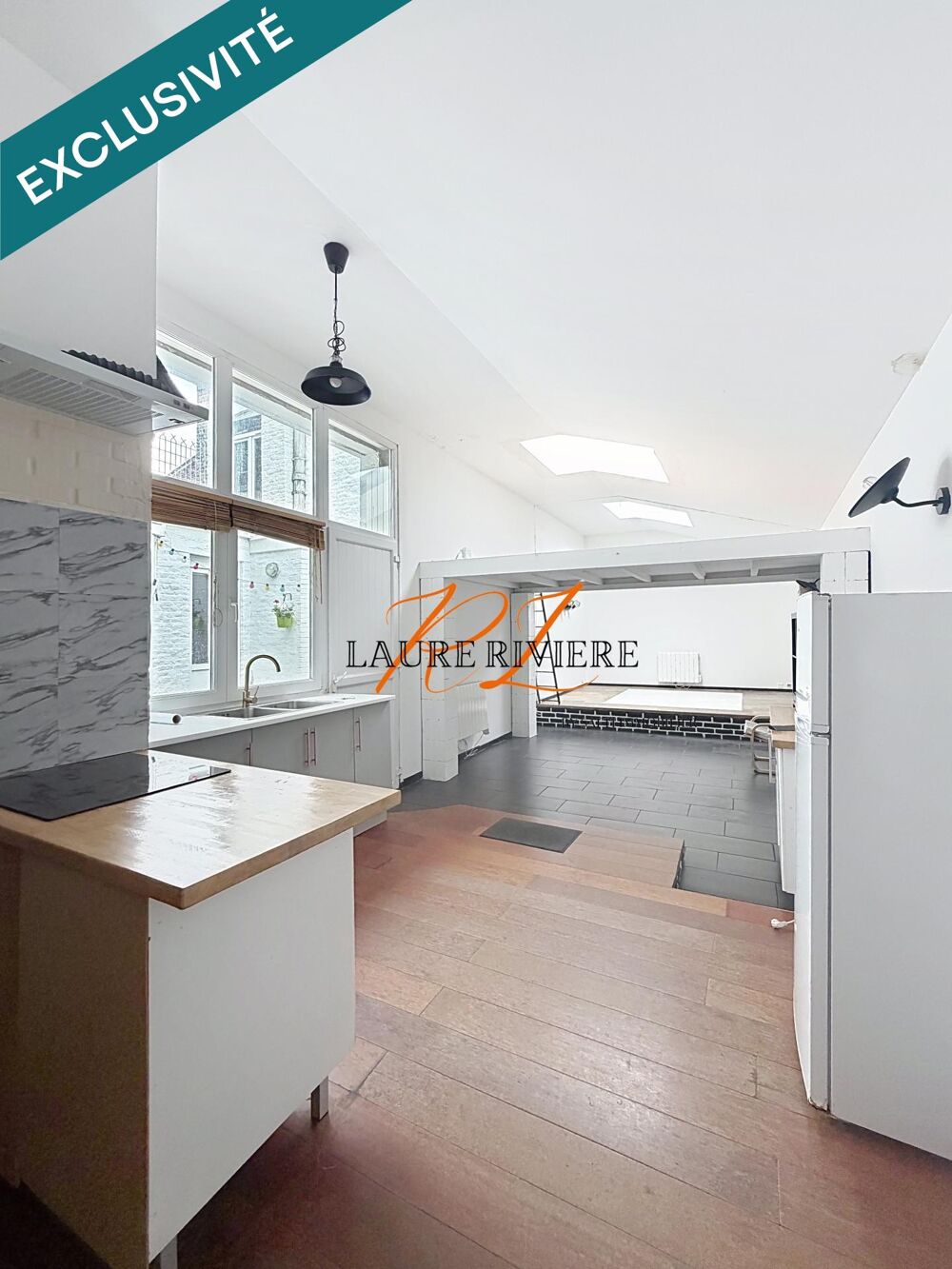 Grand 2 pièces atypique  Esprit loft  Garage attenant  Lille