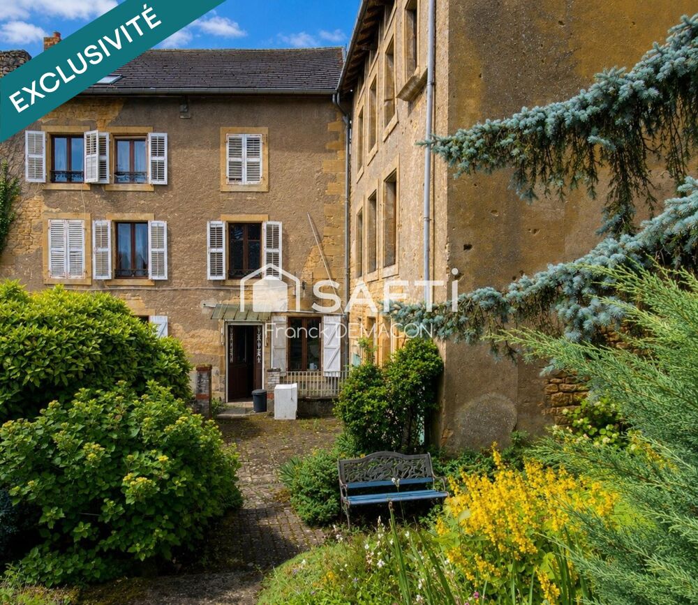 Vente Maison Demeure de caractère – 243 m² – Jardin de 700 m² – Dépendance à réhabiliter Montmedy