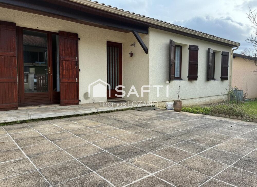Maison Agen ,Beau potentiel , sous sol de 90 m2