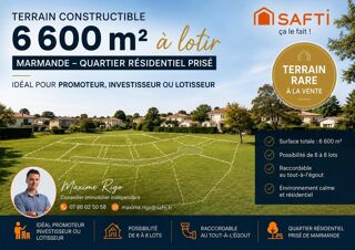  Terrain à vendre 6598 m²