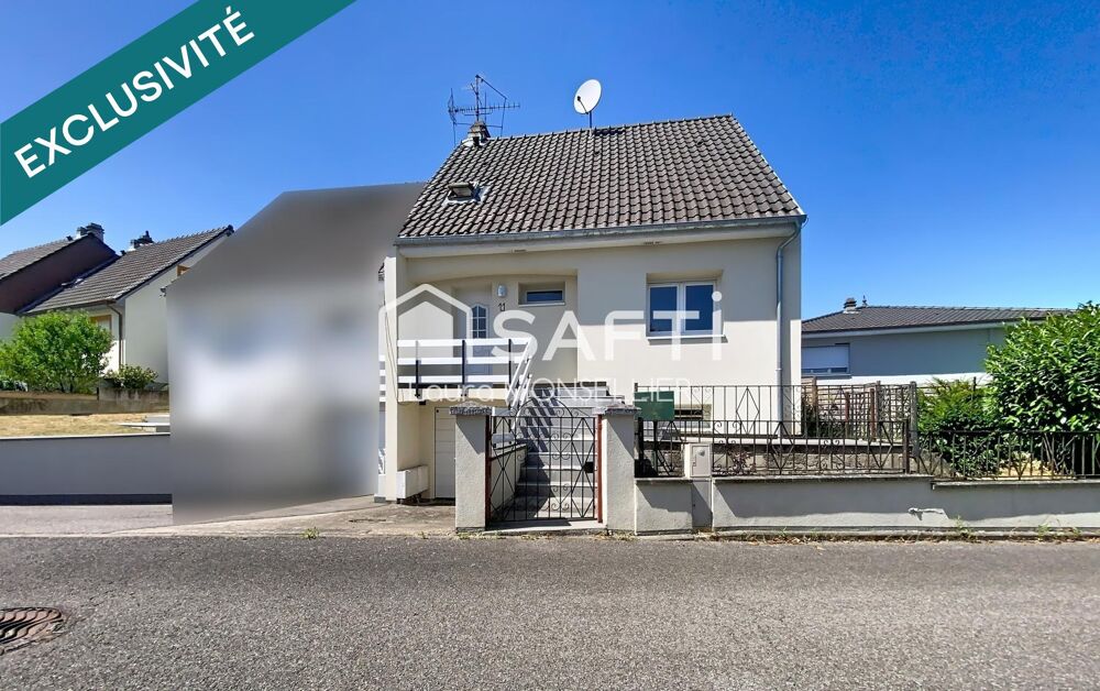 Vente Maison Maison 4 pièces de 75 m² avec jardin, terrasse, garage et sous-sol à Vitry-sur-Orne Vitry-sur-orne