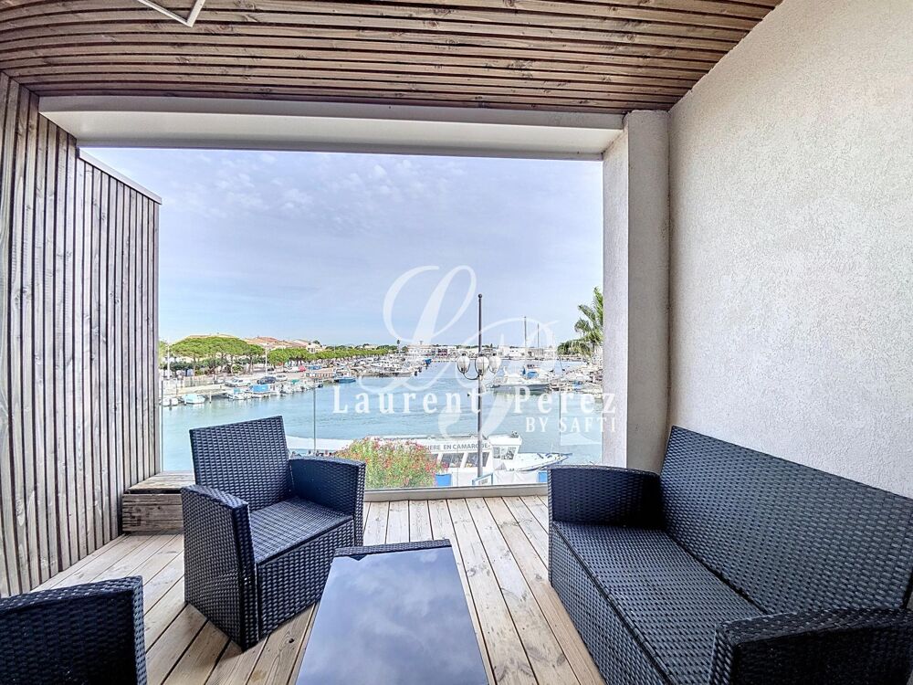 Superbe T2 en duplex  Vue port, dernier étage  Résidence récente