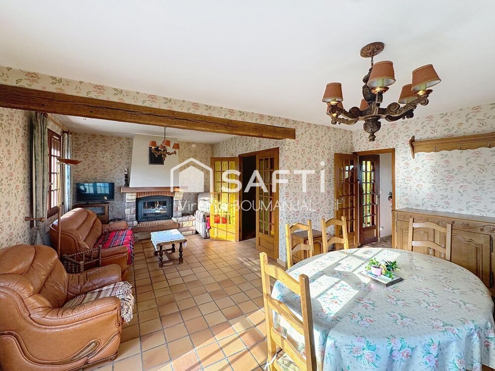 Maison de 103 m2 3 chambres avec sous sol et jardin clos de 1500m2 environ