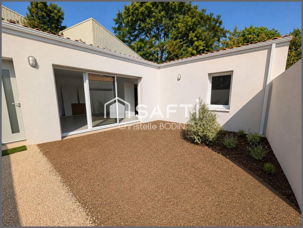 Maison neuve de plain-pied avec jardin et stationnement centre ville d'Aytré
