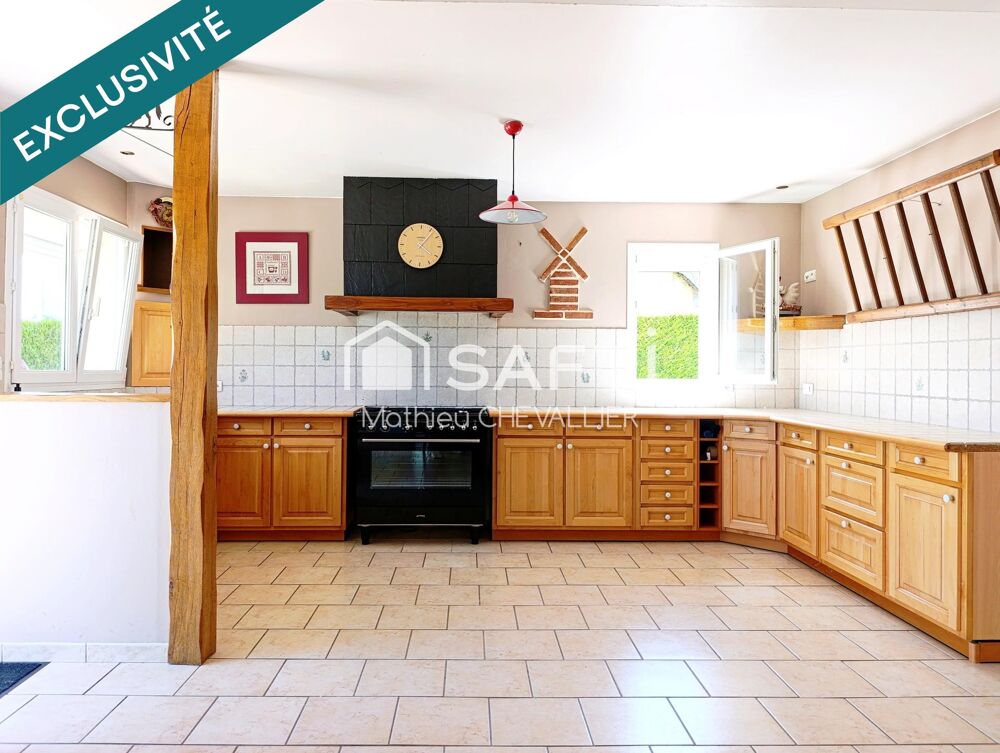 Vente Maison Maison 158m² de 2006, parcelle 2755m², hangar 100m² Hallencourt