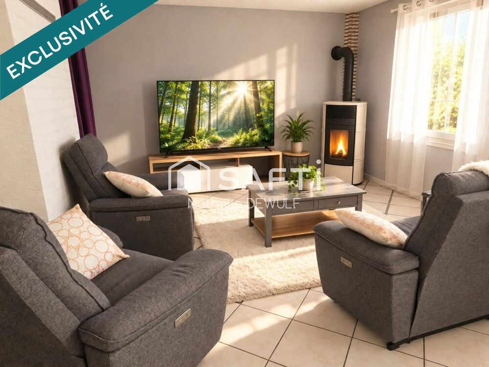 Vente Maison A PROXIMITE IMMEDIATE DE MARLE PAVILLON 3 CHAMBRES CONFORT PL PIED S/SOL COMPLET  SUR JARDIN 1336m2 Montigny-sous-marle