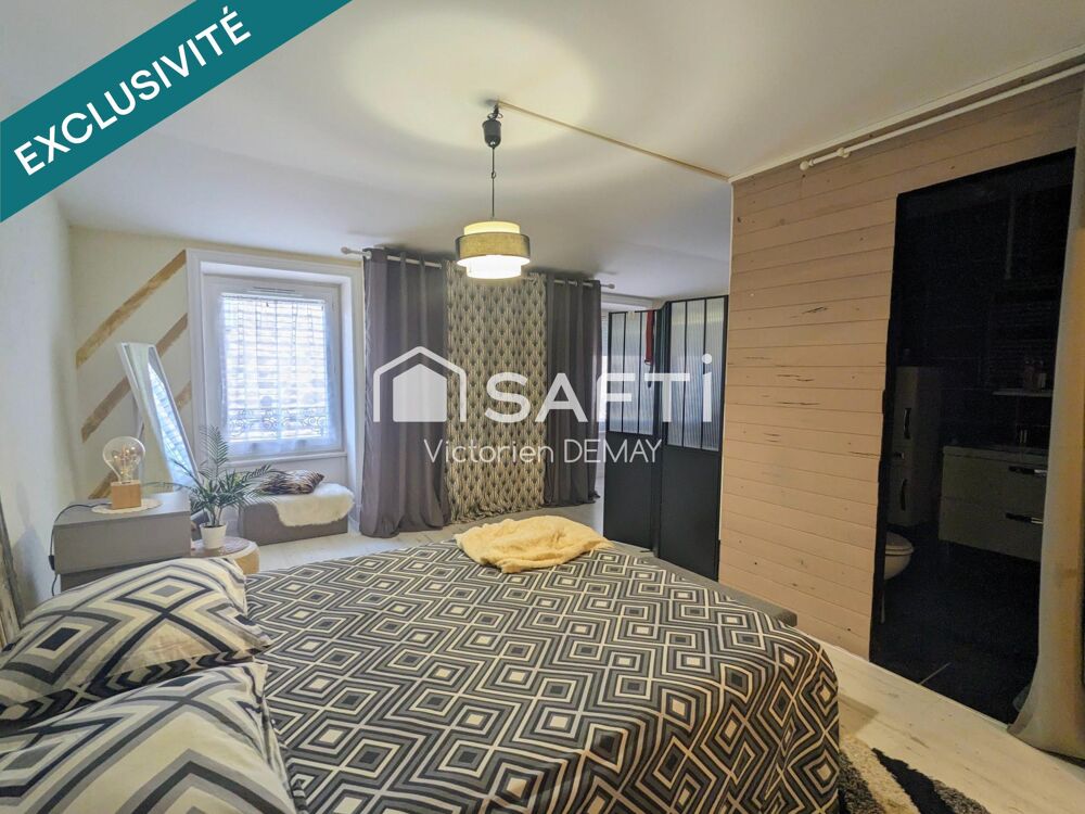 Vente Maison Maison en pierre 80 m², 2 ch., jardin + garage Thizy-les-bourgs