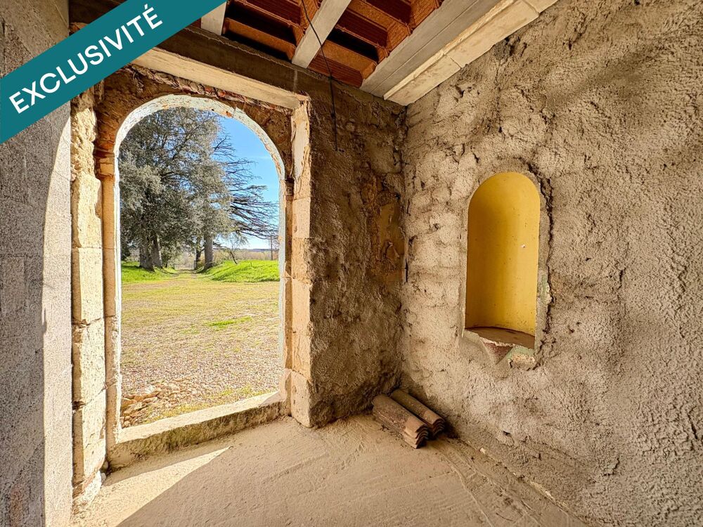 Vente Maison Propriété en pierre – 360 m² – 1,5 hectare – Oliviers – Projet d'exception à finaliser Dunes