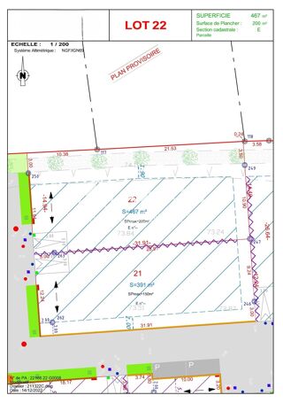  Terrain � vendre 467 m�