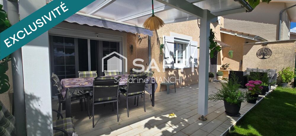 Vente Maison Maison 4 chambres avec piscine et garage Loyettes