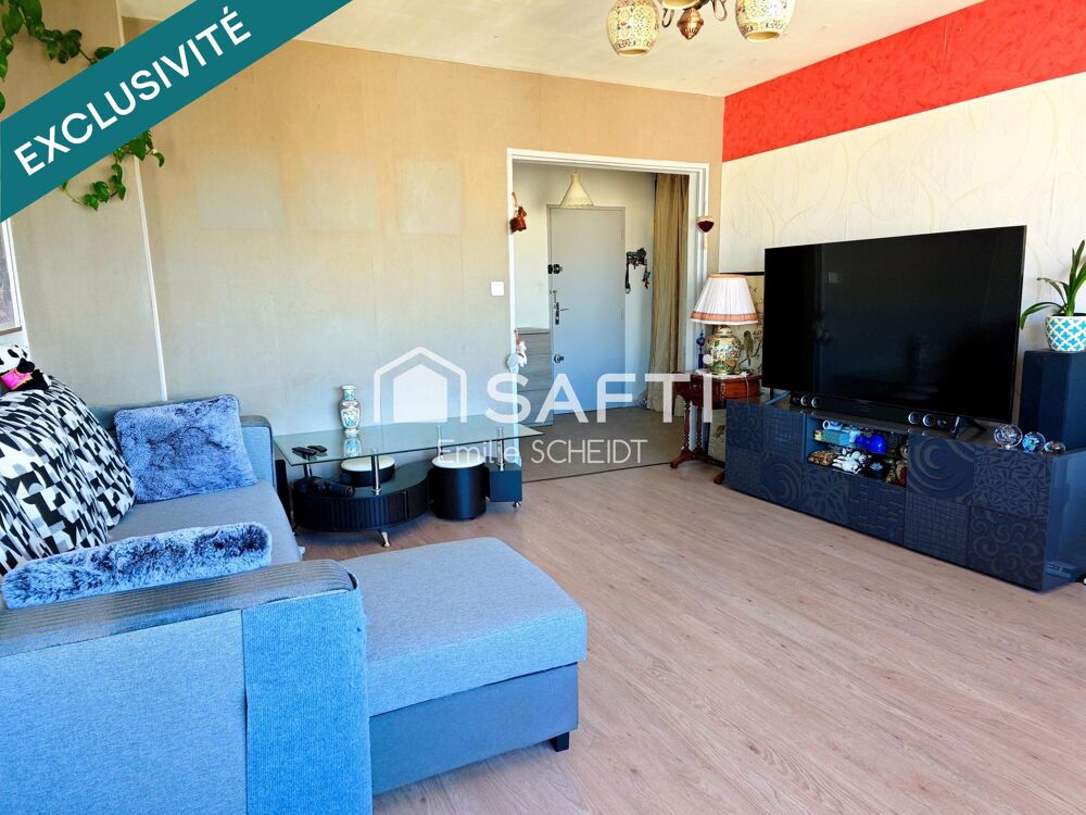 Appartement T4 lumineux de 86 m²  Metz Sablon
