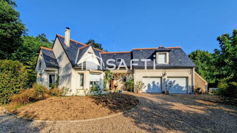 Vente Maison VILLA D'ARCHITECTE – PARC BOISÉ – SUITE PARENTALE – APPARTEMENT INDÉPENDANT – ENVIRONNEMENT PRIVILÉGIÉ Saint-avertin