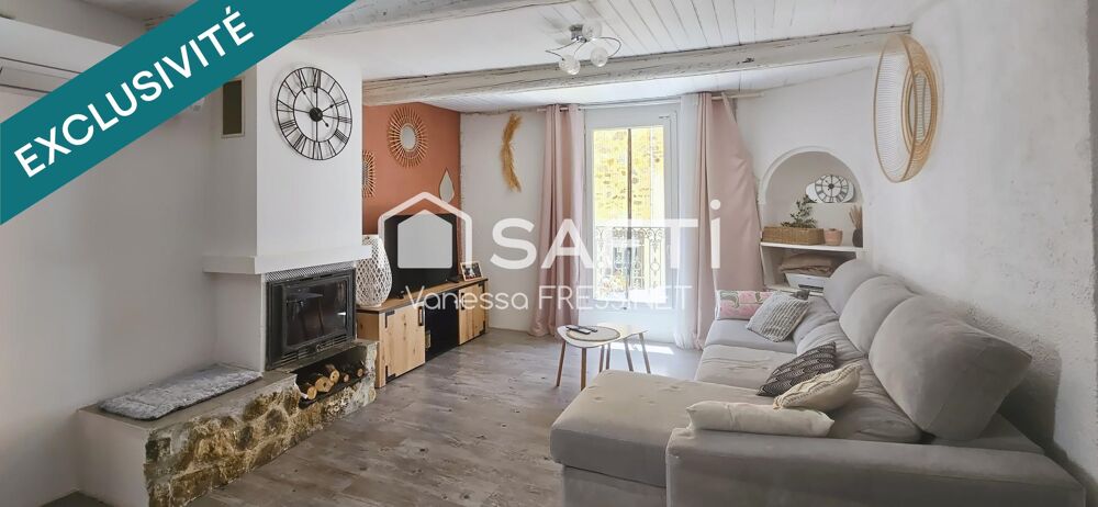 Vente Maison Vue exceptionnelle à 360° ! Maison de village rénovée avec terrasse panoramique Peret
