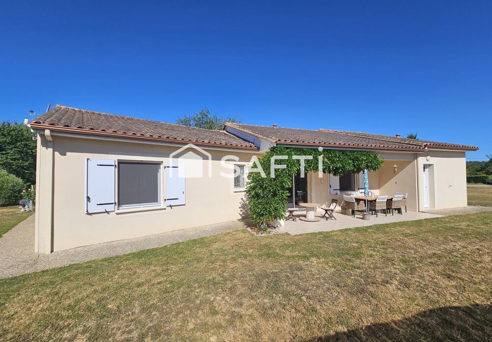 Beau plain pied 137 m²
