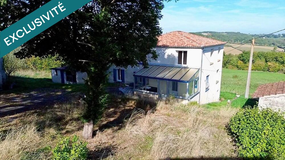 Vente Maison Ferme avec plus de 27 ha à Laugnac, vue dégagée Laugnac