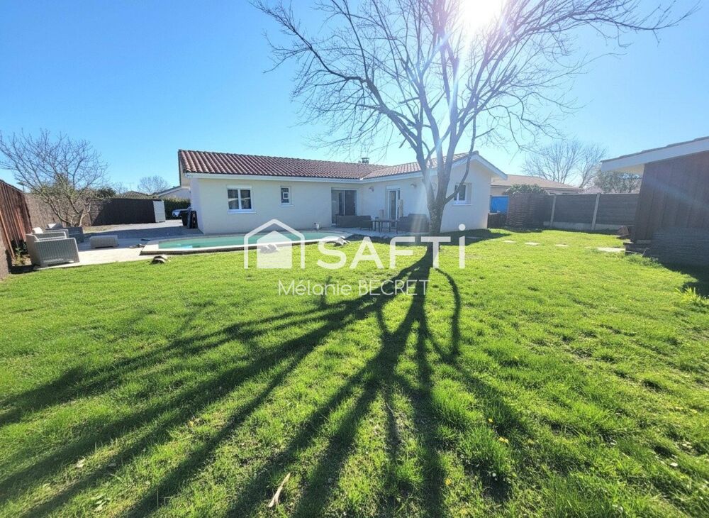 Maison familiale à Biganos avec un jardin au calme