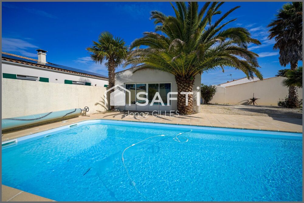 Maison 3 chambres avec piscine et studio