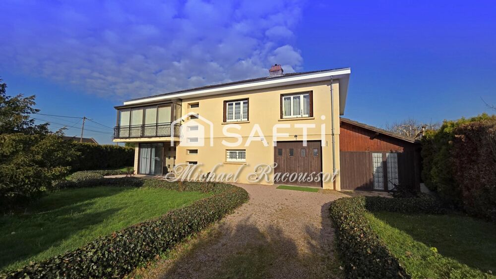 BLANZY  Maison familiale de 165 m² sur un terrain de 1 398 m²