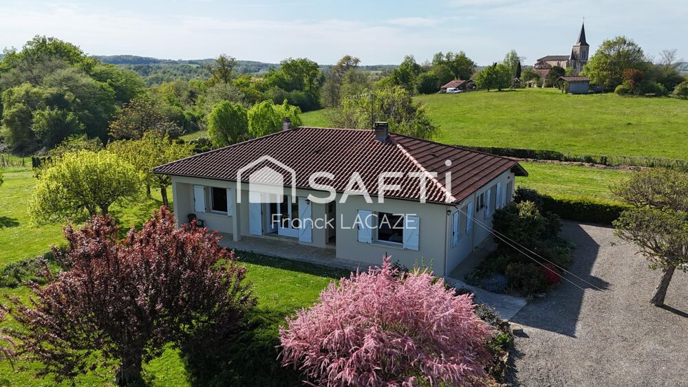 Maison avec vue exceptionnelle sur les Pyrénées