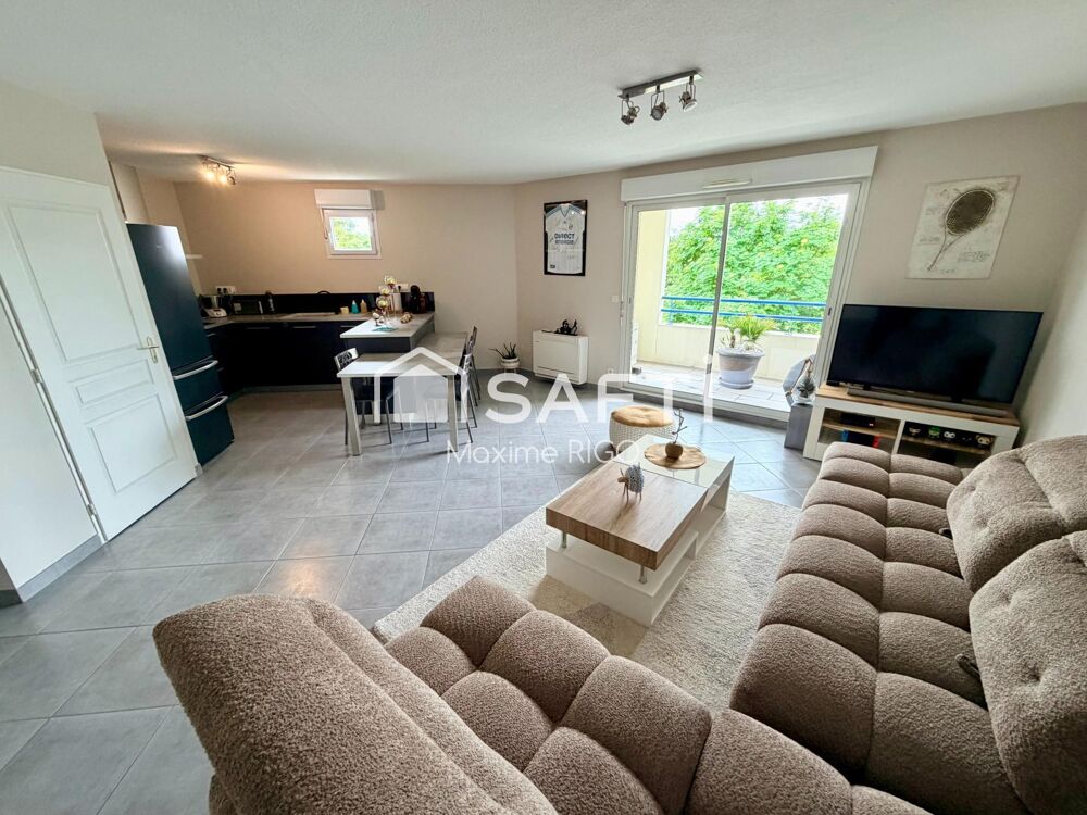 Appartement 3 pièces 69m² avec 2 places de parking