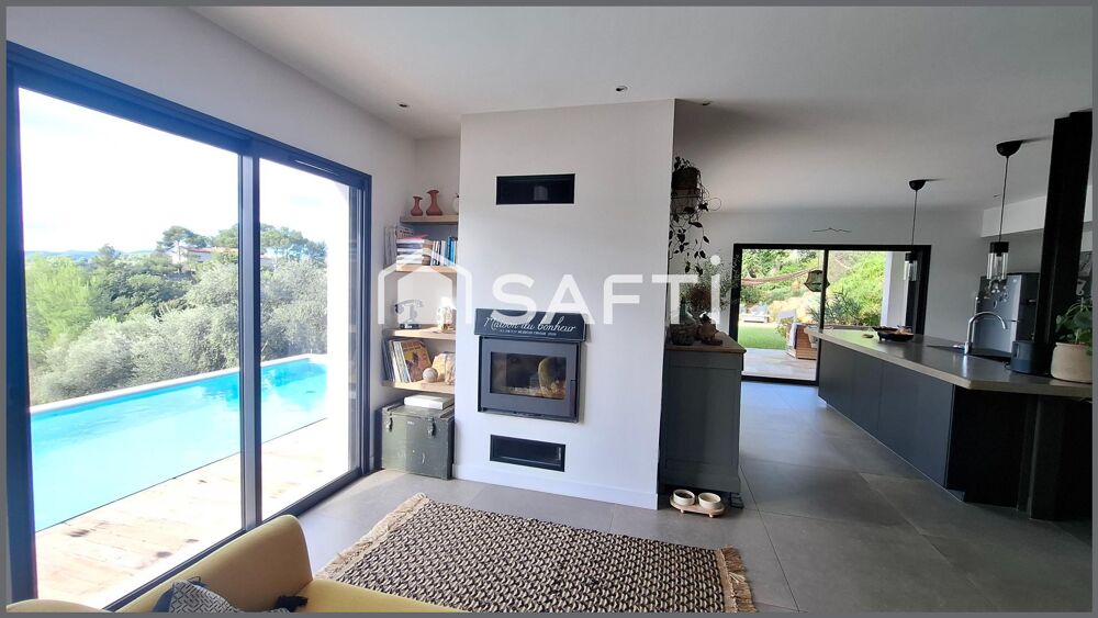 Vente Maison ROQUEVAIRE MAISON CONTEMPORAINE T5 AVEC PISCINE ET TERRAIN EN RESTANQUE Roquevaire