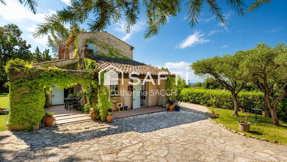Vente Maison Panorama mer d'exception quartier ultra recherché Saint-raphael