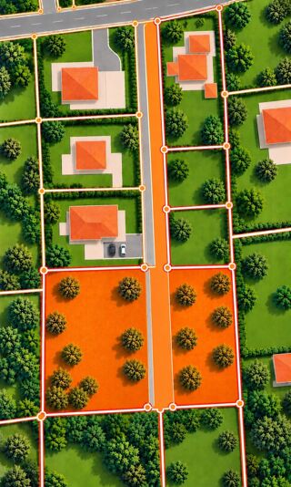 Vente Terrain BIAS (47300) – TERRAIN DE 4 618 M² – FORT POTENTIEL POUR PROJET DE LOTISSEMENT Bias
