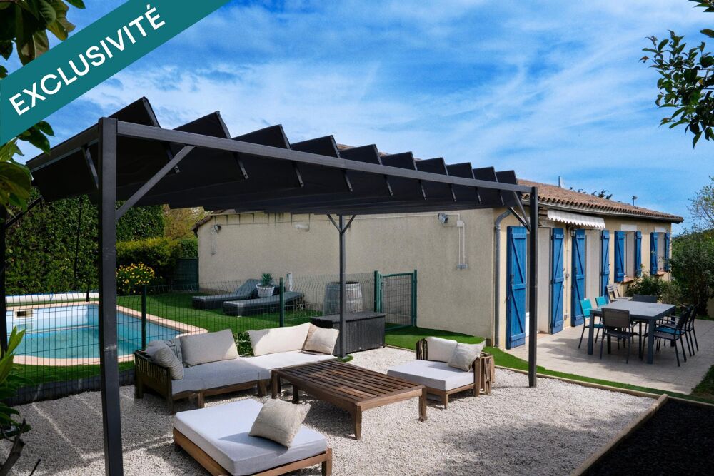 Plain-pied rénové avec piscine à Carcassonne