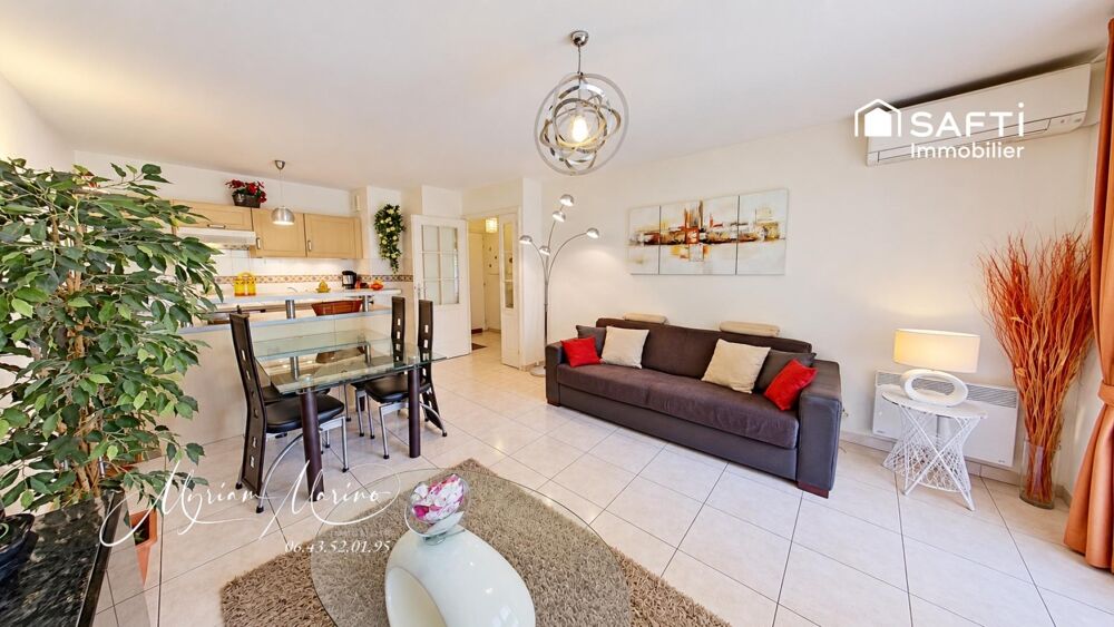 SAINT-AYGULF  LE GRAND PARC | 2 PIÈCES MEUBLÉ EN REZ-DE-JARDIN  TERRASSE 17,44 M²  PISCINE  PARKING