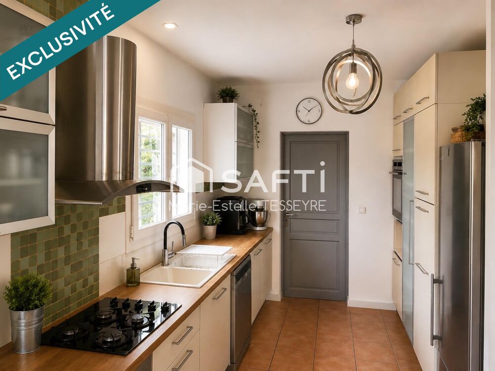 Maison de caractère avec fort potentiel à Montussan (20 min de Bordeaux) parcelle 2533m2 division possible