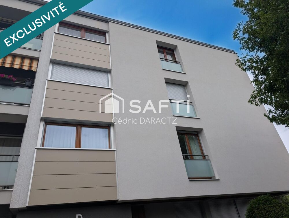 T3 lumineux avec balcon et garage  vue Mont-Blanc