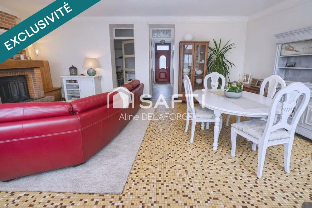 Maison de ville pleine de charme avec jardin  Vie de plain-pied possible