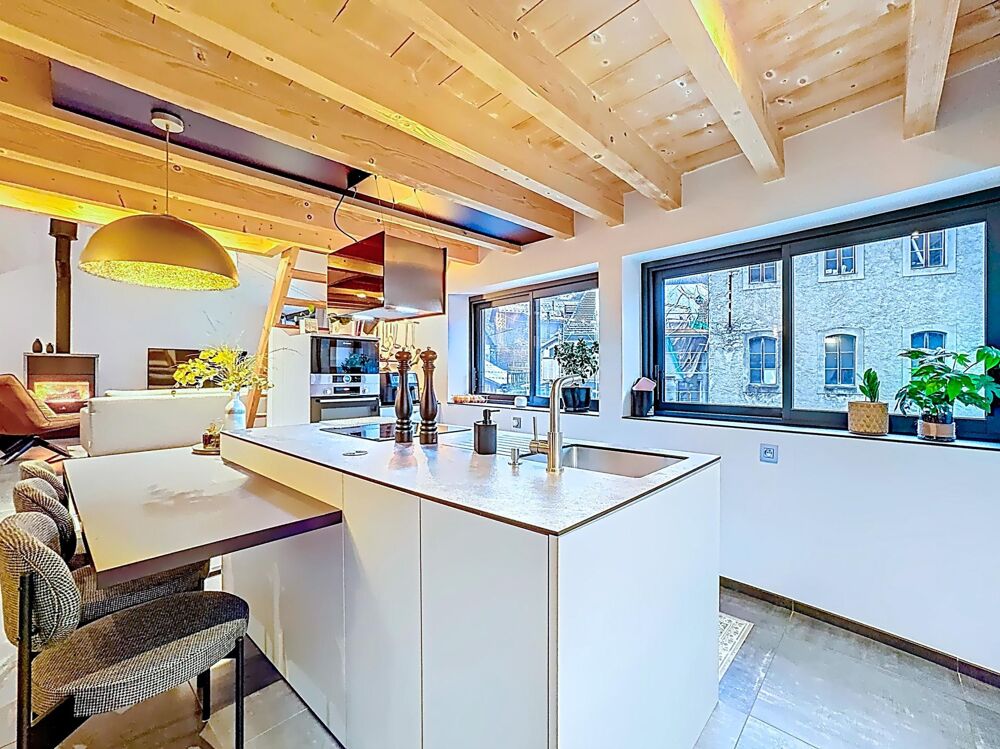 Esprit loft, grands volumes au coeur de Taninges