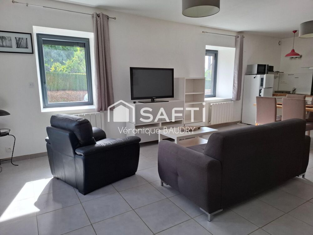 Location Maison Servon sur Vilaine, maison meublée 64 m² – 2 chambres, jardin et calme Servon-sur-vilaine
