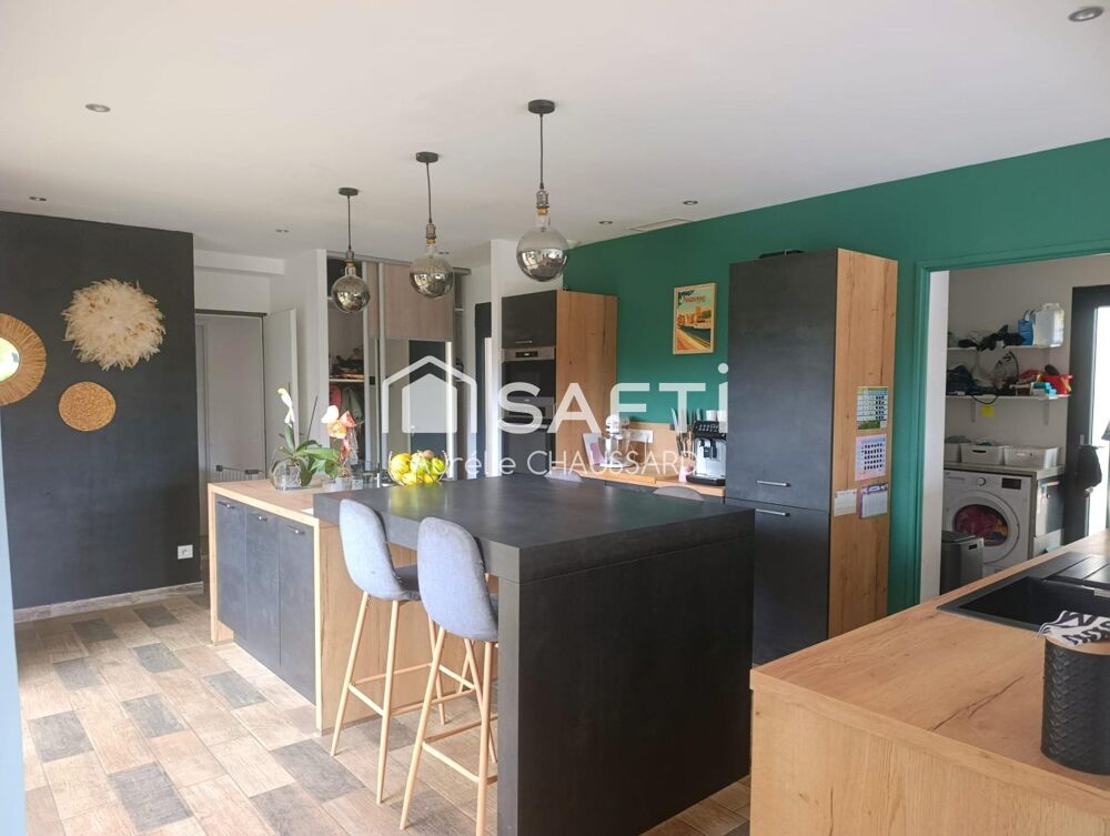 4 chambres jardin piscine garage
