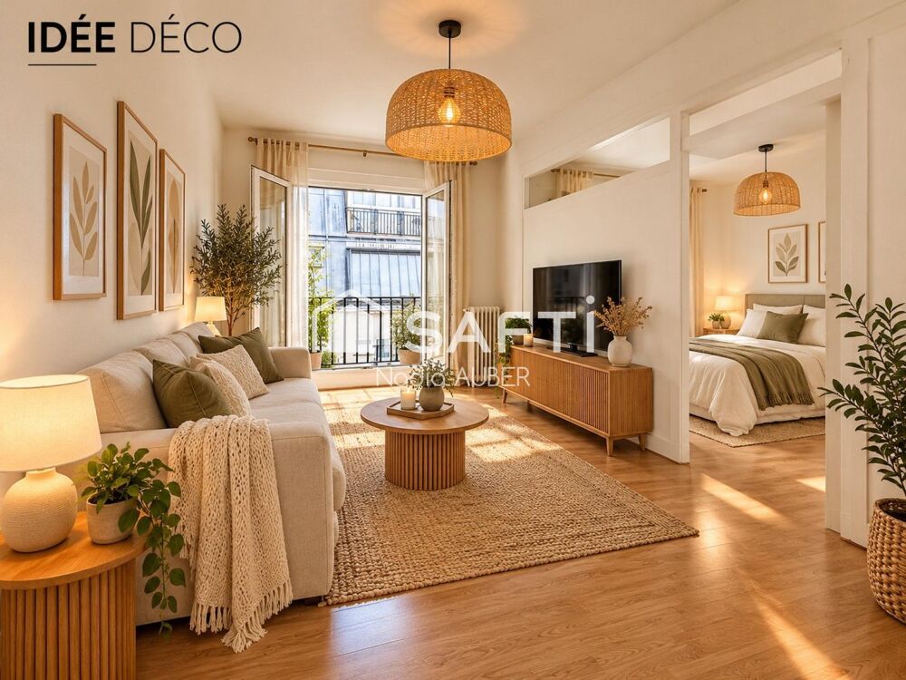 Vente Appartement PARIS 17? – PLAINE-MONCEAU | LE CHARME PARISIEN, LE CALME EN PLUS  ! Paris 17